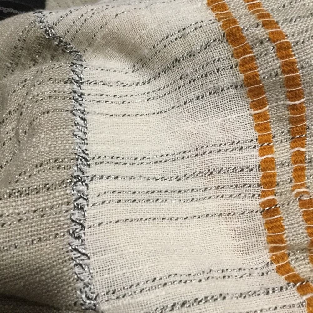 Free People size small peasant striped mini BOHO - Picture 6 of 10